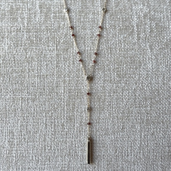 Henri Bendel Beaded Y Necklace - Picture 2 of 6